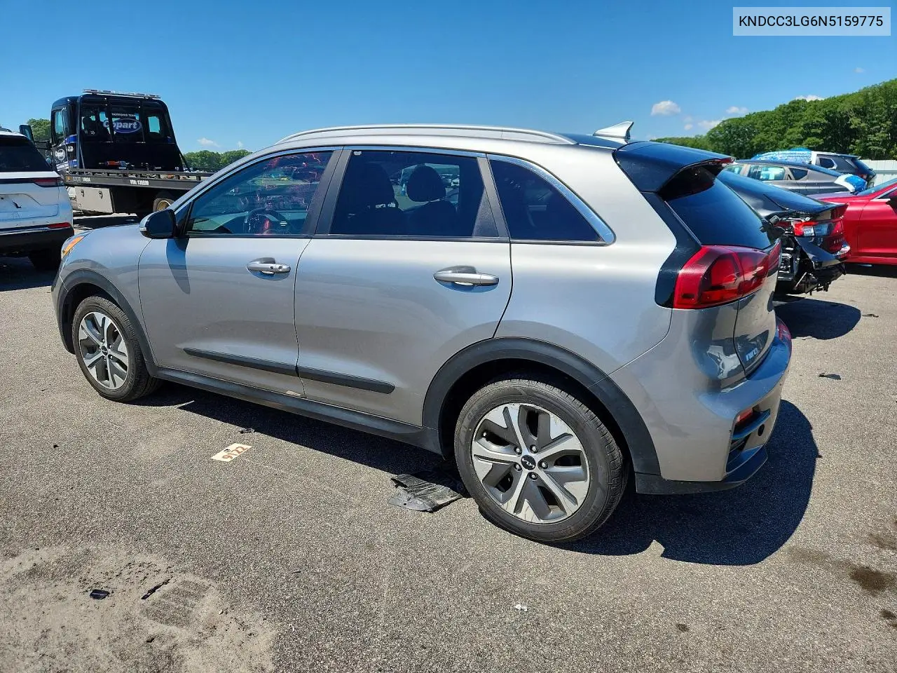 2022 Kia Niro Ev S VIN: KNDCC3LG6N5159775 Lot: 58230486