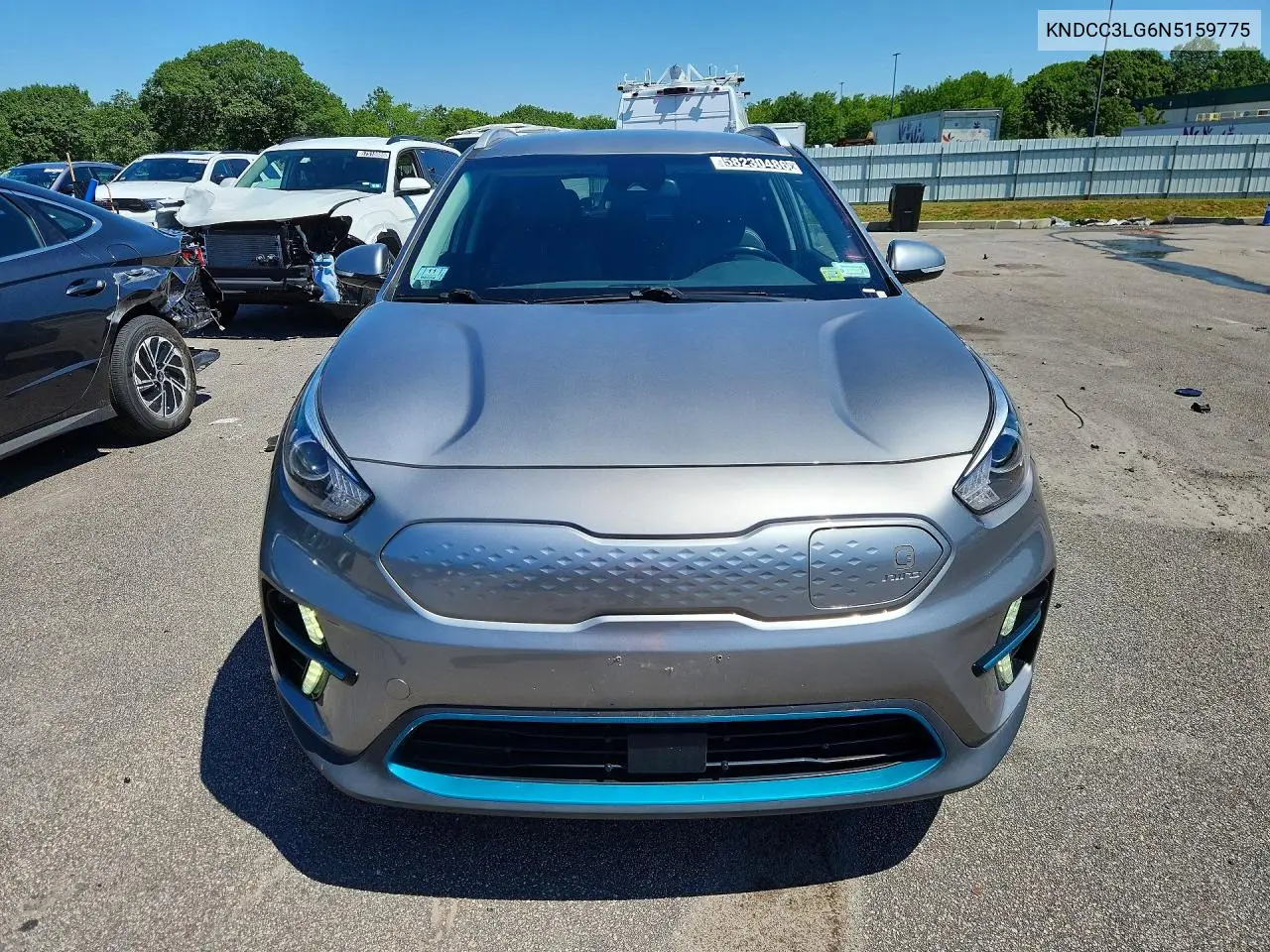 2022 Kia Niro Ev S VIN: KNDCC3LG6N5159775 Lot: 58230486