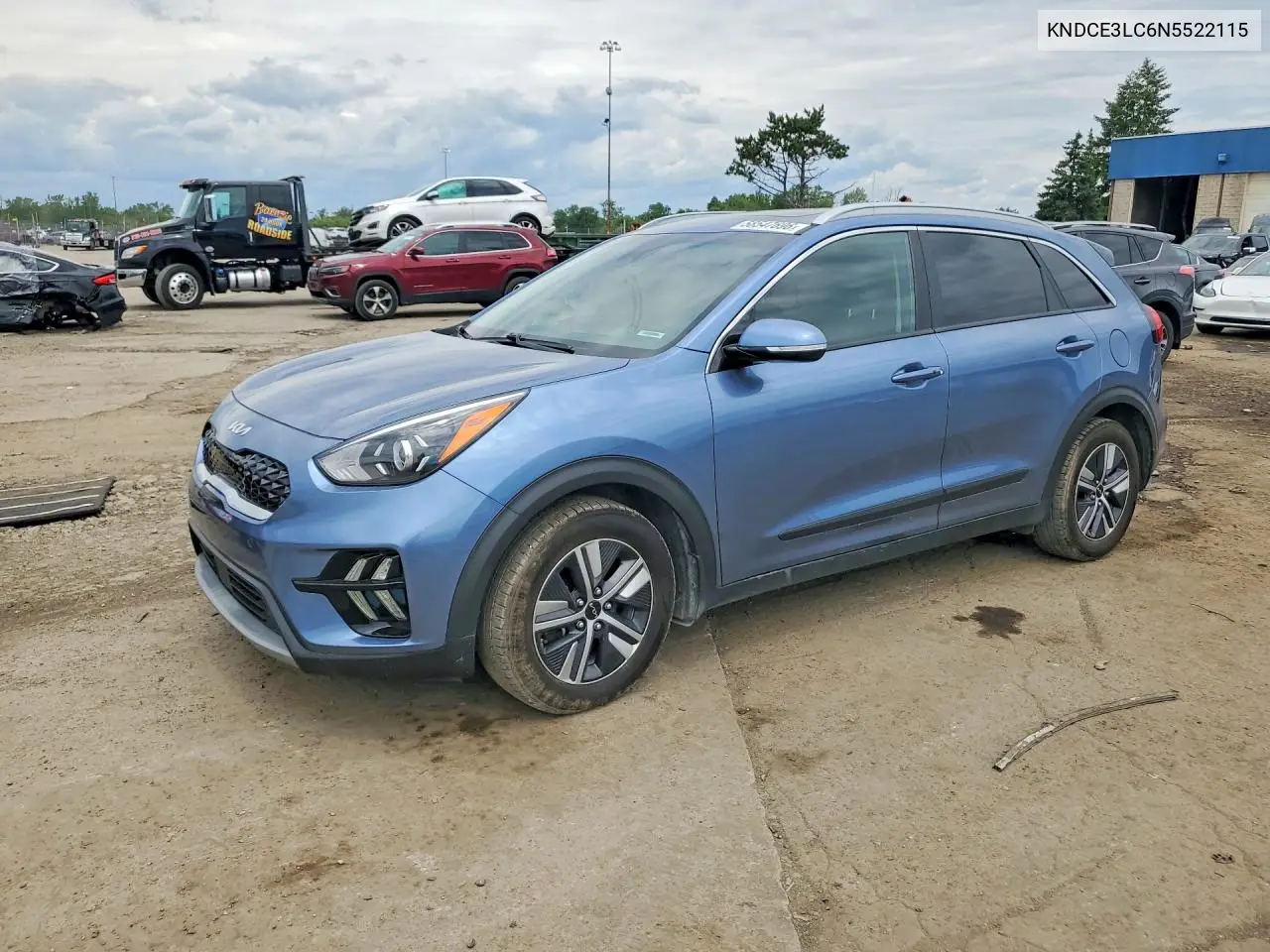 2022 Kia Niro Ex Premium VIN: KNDCE3LC6N5522115 Lot: 58547696