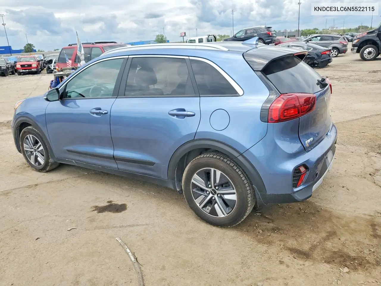 2022 Kia Niro Ex Premium VIN: KNDCE3LC6N5522115 Lot: 58547696