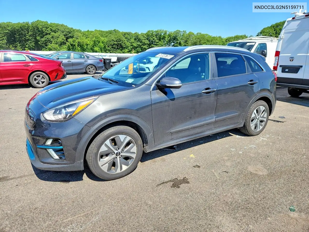 2022 Kia Niro Ev S VIN: KNDCC3LG2N5159711 Lot: 58646766