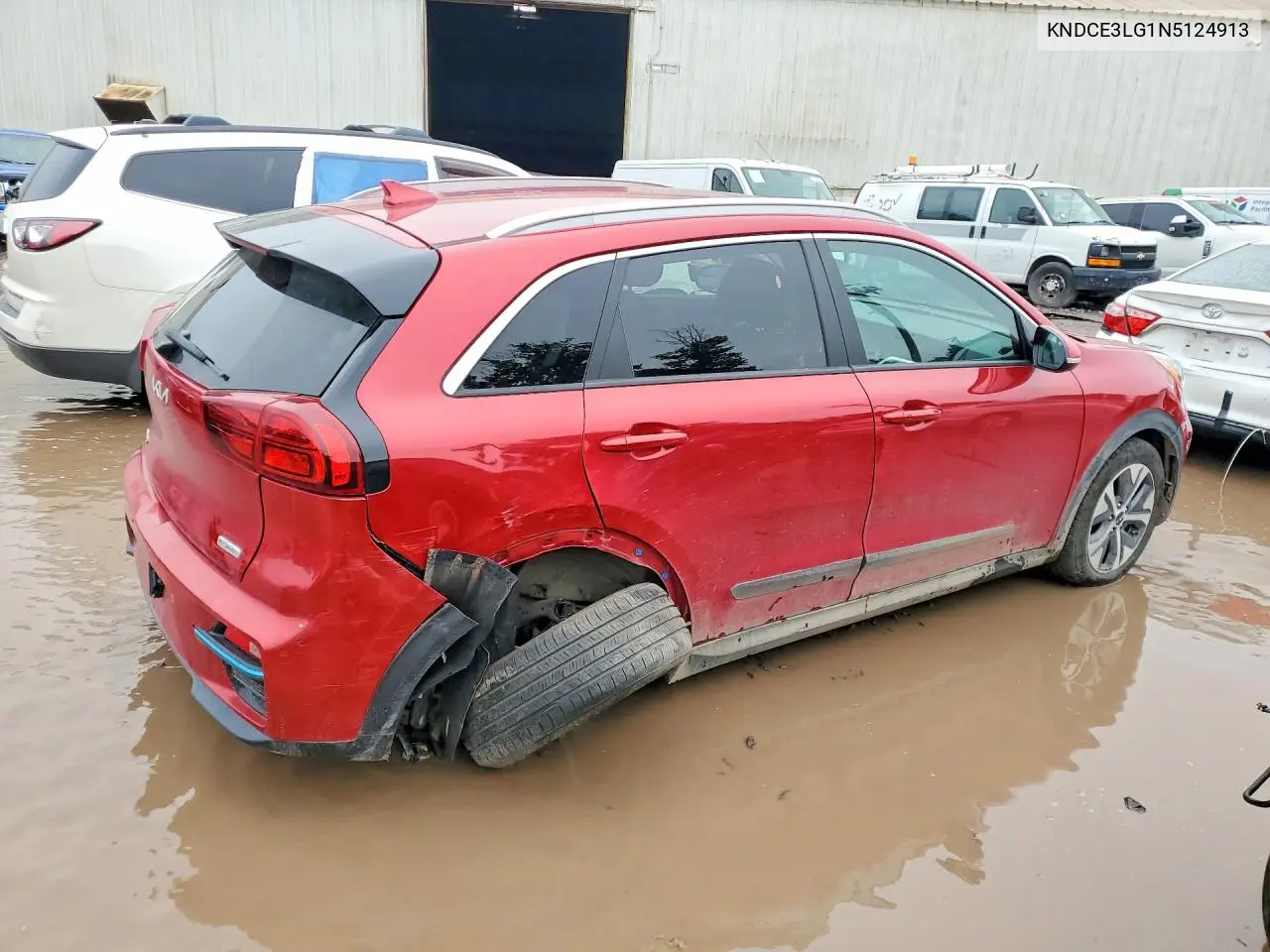 2022 Kia Niro Ex Premium VIN: KNDCE3LG1N5124913 Lot: 58990826