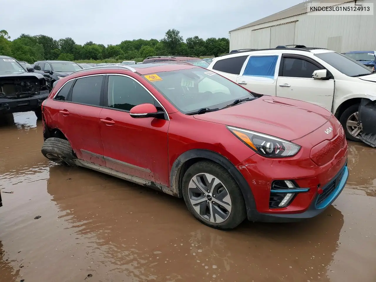 2022 Kia Niro Ex Premium VIN: KNDCE3LG1N5124913 Lot: 58990826