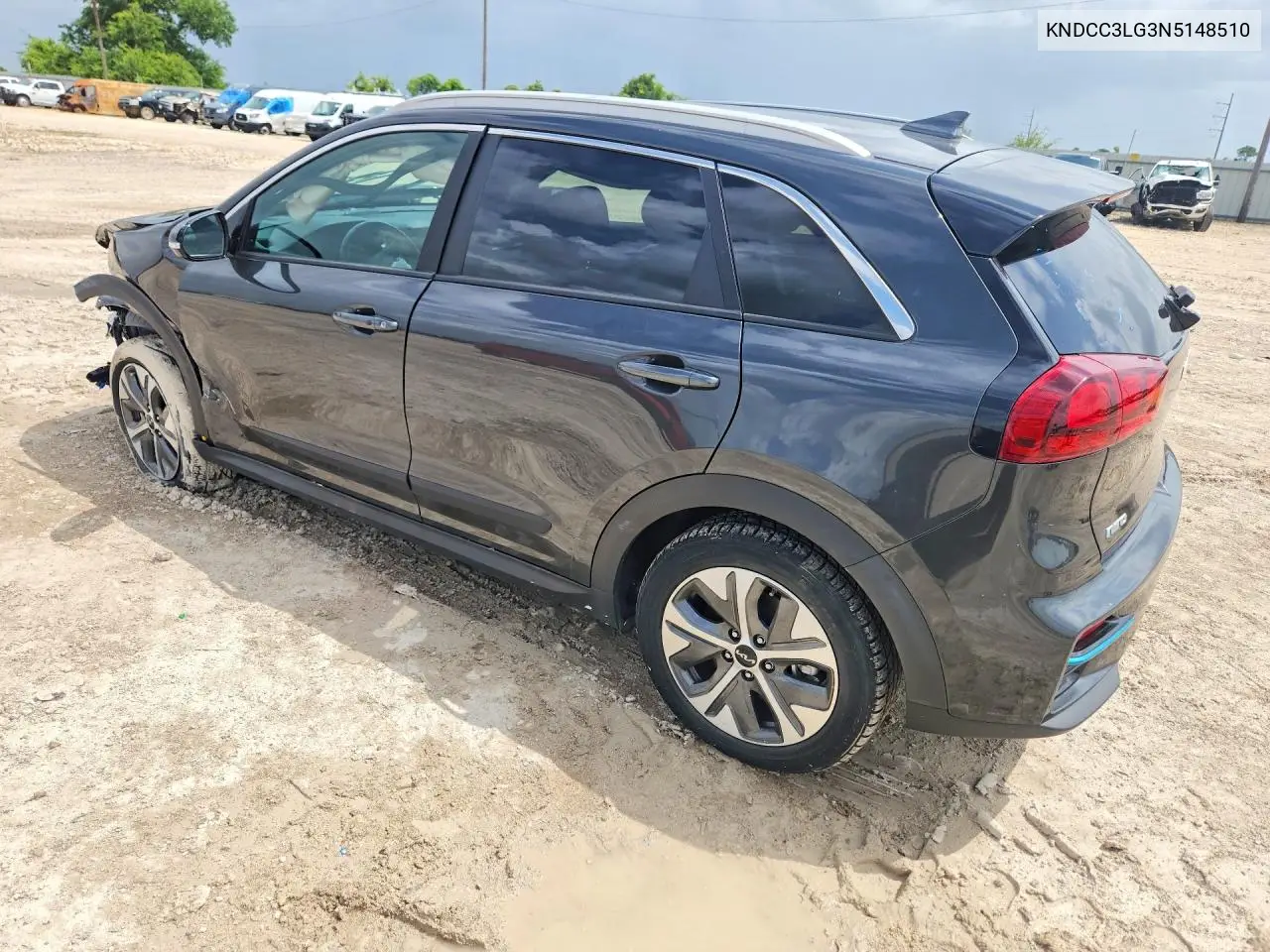 2022 Kia Niro Ev Ex VIN: KNDCC3LG3N5148510 Lot: 59404686