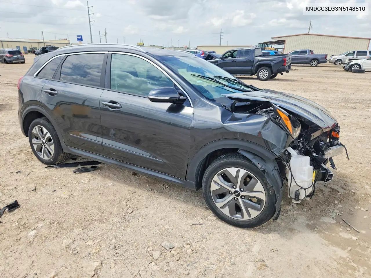 2022 Kia Niro Ev Ex VIN: KNDCC3LG3N5148510 Lot: 59404686
