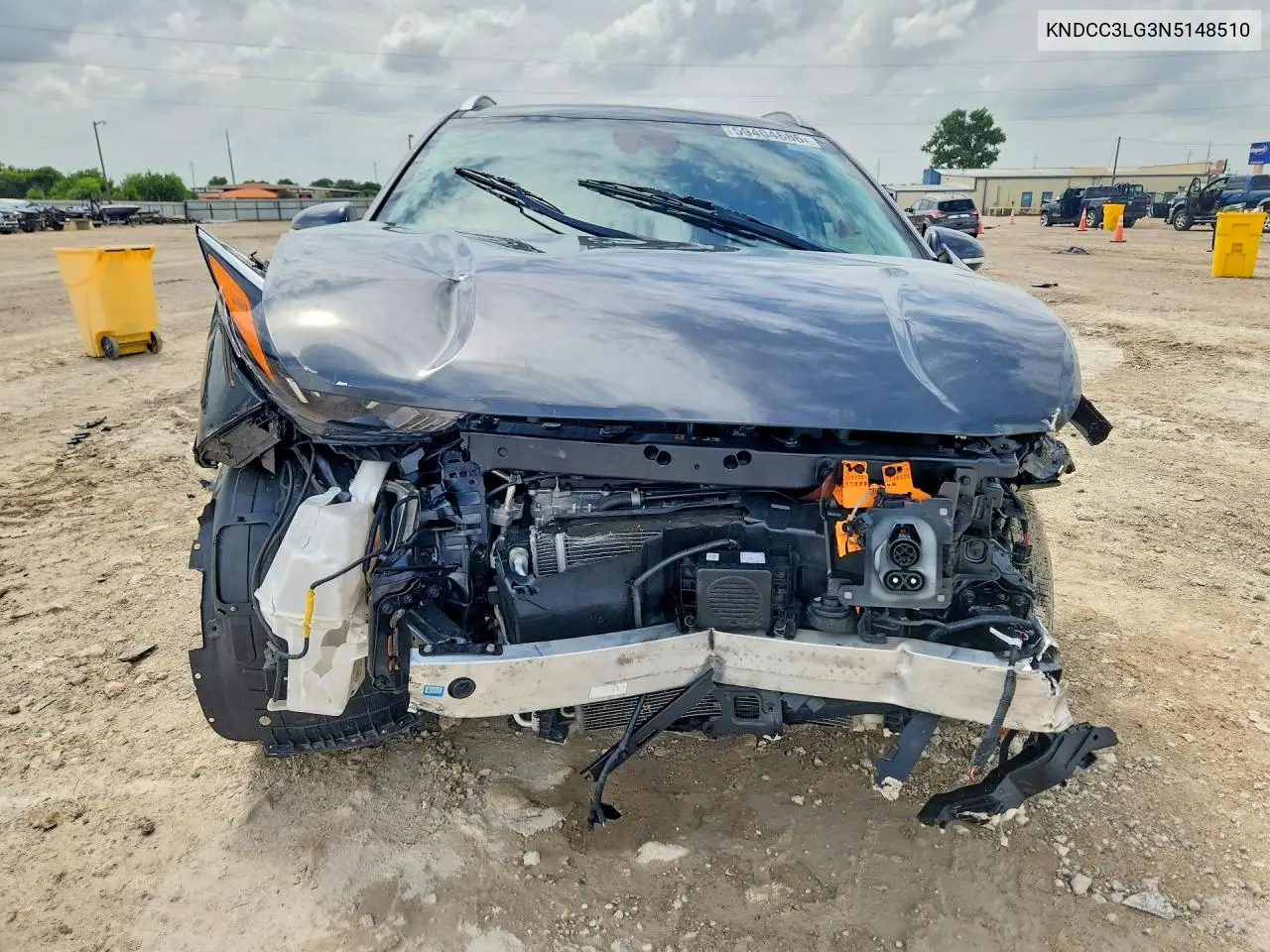 2022 Kia Niro Ev Ex VIN: KNDCC3LG3N5148510 Lot: 59404686