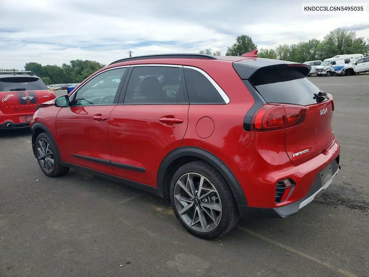 2022 Kia Niro Touring Special Edition VIN: KNDCC3LC6N5495035 Lot: 59686376