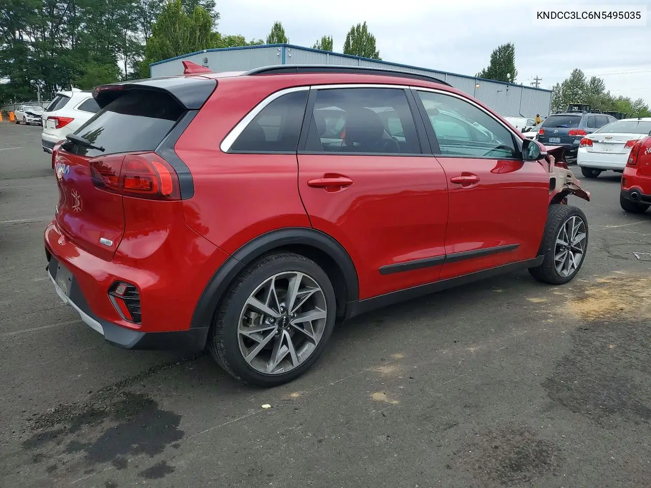 2022 Kia Niro Touring Special Edition VIN: KNDCC3LC6N5495035 Lot: 59686376