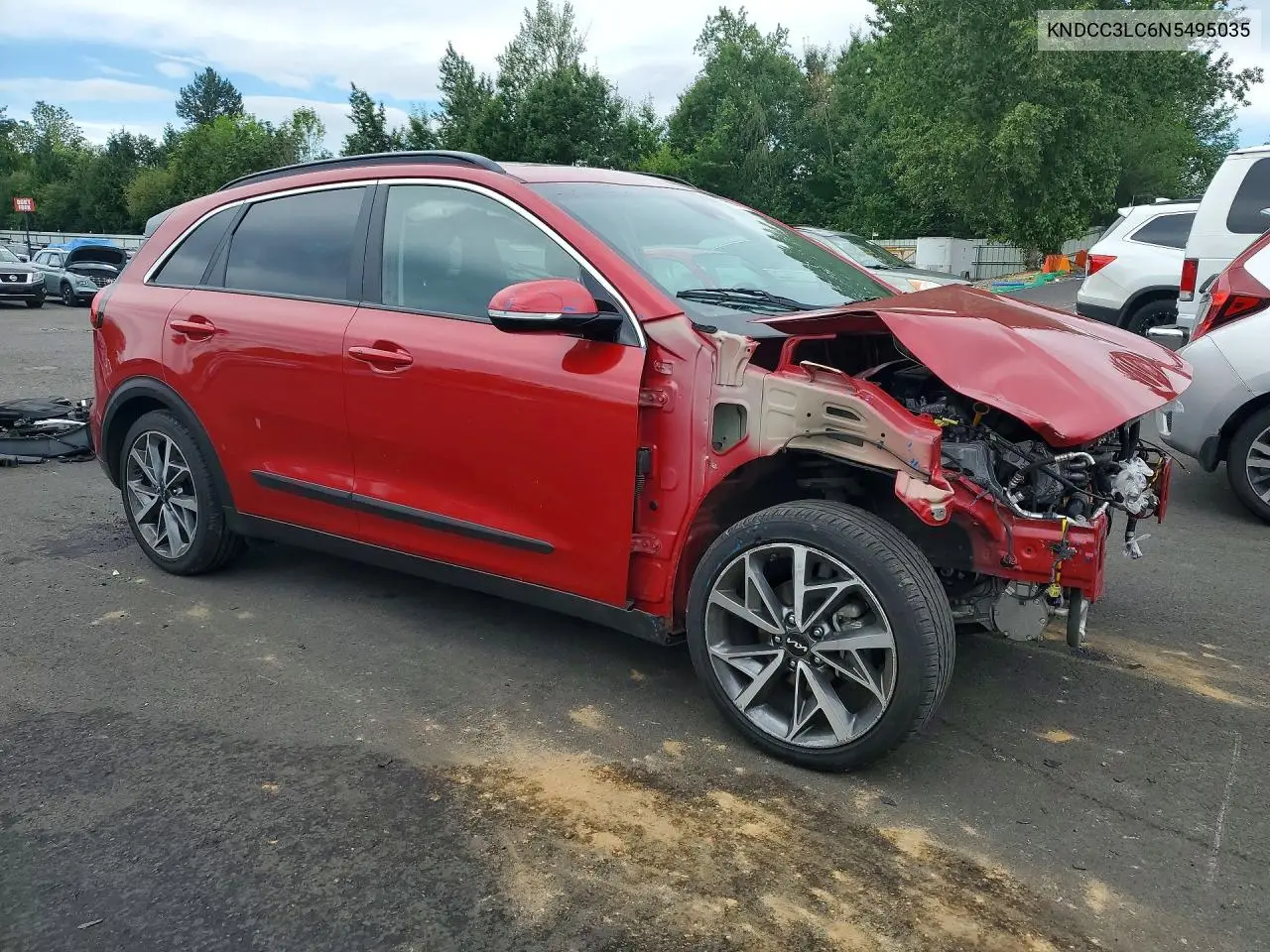 2022 Kia Niro Touring Special Edition VIN: KNDCC3LC6N5495035 Lot: 59686376