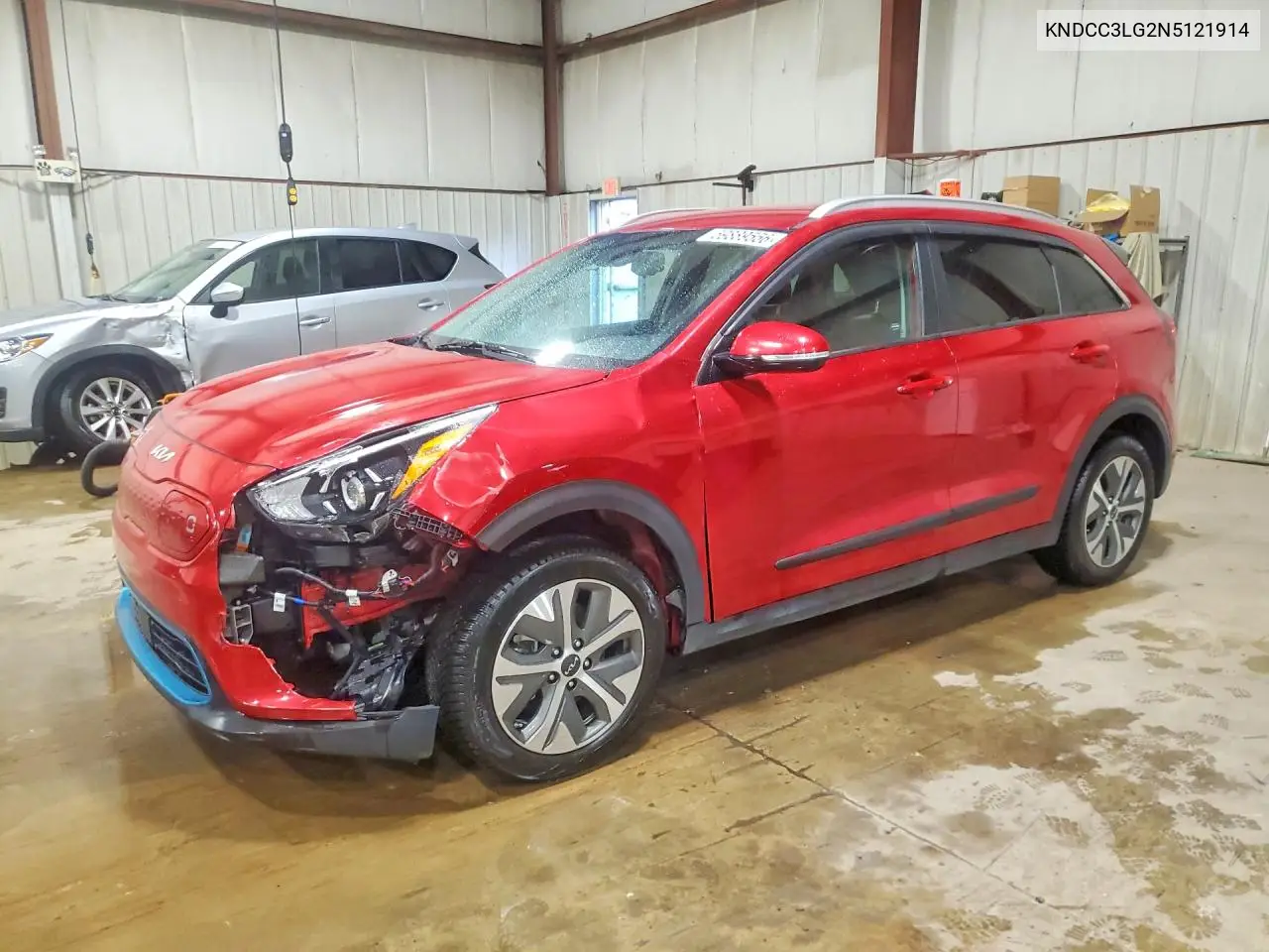 2022 Kia Niro Ev Ex VIN: KNDCC3LG2N5121914 Lot: 59889556