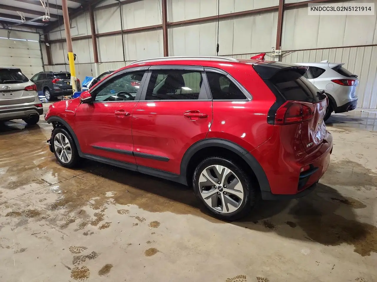 2022 Kia Niro Ev Ex VIN: KNDCC3LG2N5121914 Lot: 59889556