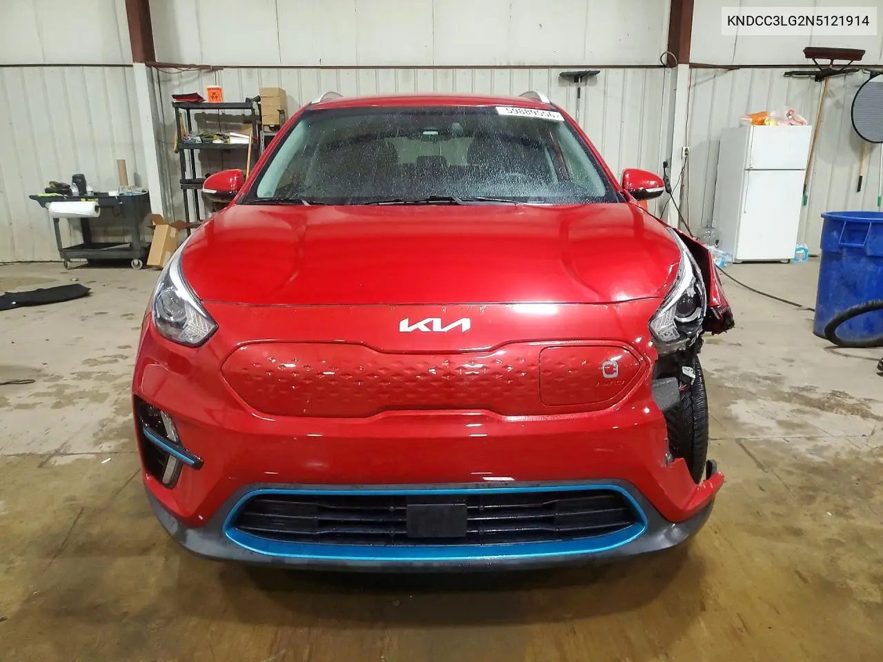 2022 Kia Niro Ev Ex VIN: KNDCC3LG2N5121914 Lot: 59889556