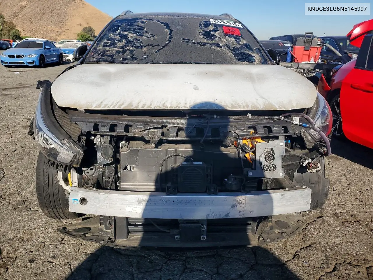 2022 Kia Niro Ex Premium VIN: KNDCE3LG6N5145997 Lot: 60082616