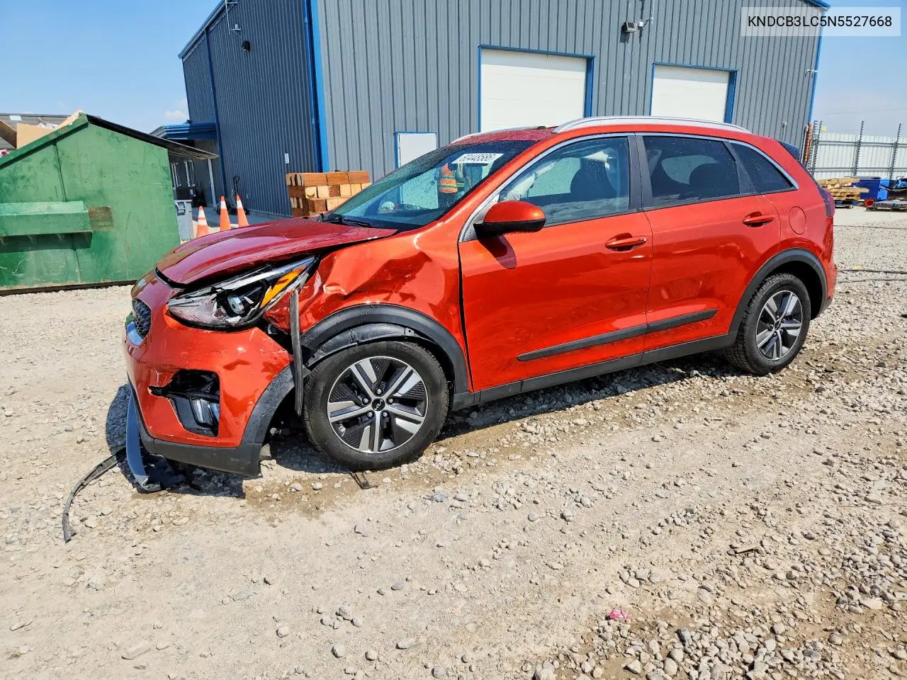 2022 Kia Niro Lxs Special Edition VIN: KNDCB3LC5N5527668 Lot: 60448586