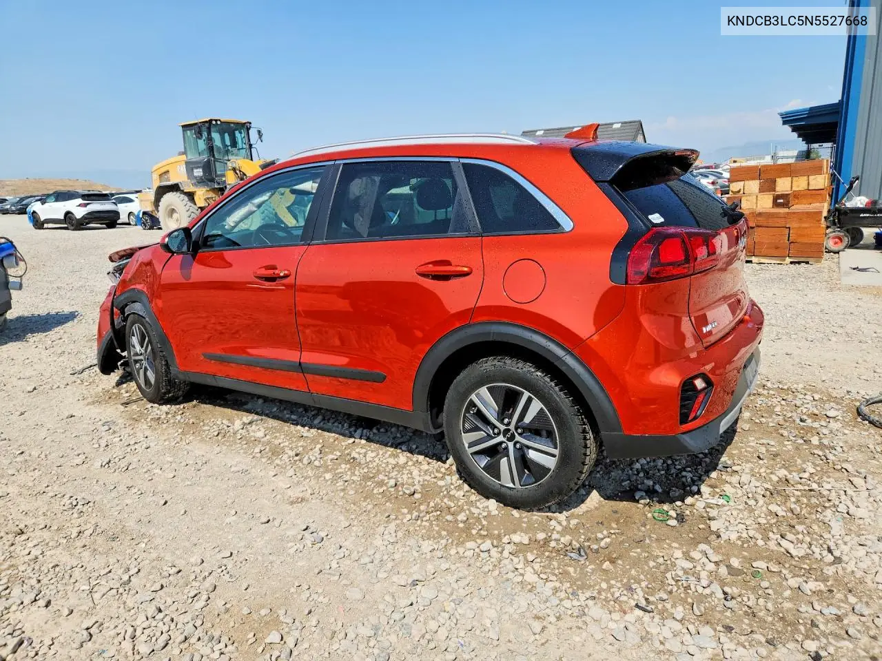 2022 Kia Niro Lxs Special Edition VIN: KNDCB3LC5N5527668 Lot: 60448586