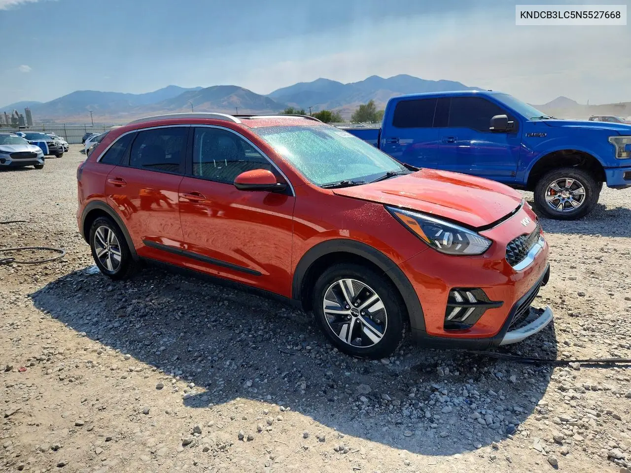 2022 Kia Niro Lxs Special Edition VIN: KNDCB3LC5N5527668 Lot: 60448586