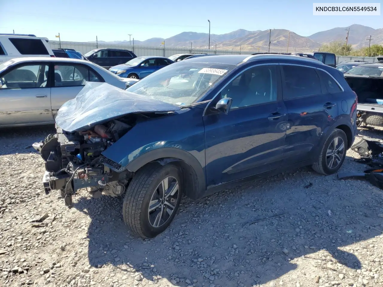 KNDCB3LC6N5549534 2022 Kia Niro Lxs
