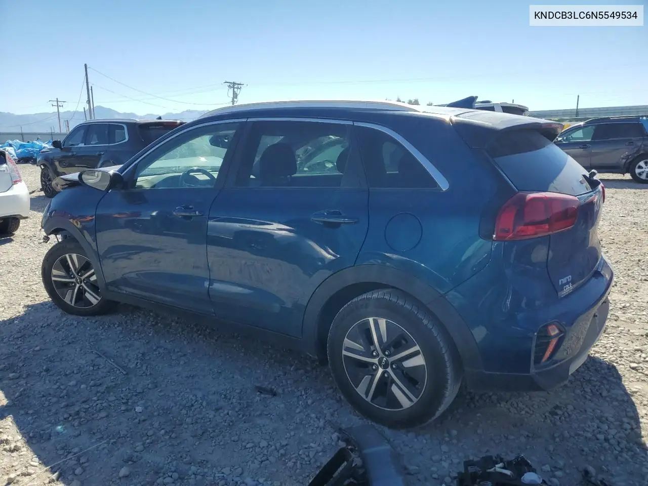 KNDCB3LC6N5549534 2022 Kia Niro Lxs
