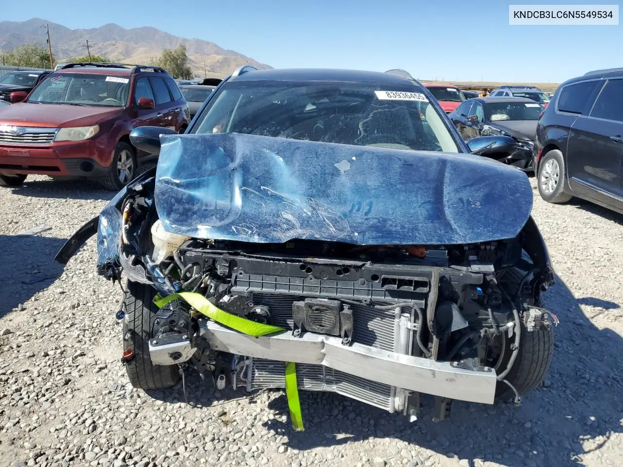 KNDCB3LC6N5549534 2022 Kia Niro Lxs