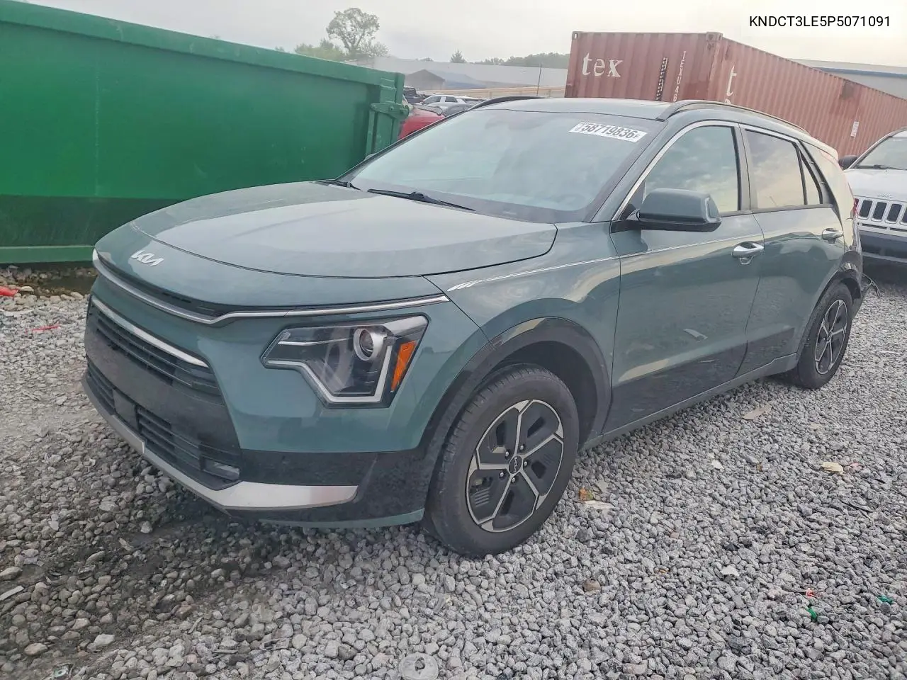 2023 Kia Niro Sx VIN: KNDCT3LE5P5071091 Lot: 58719836