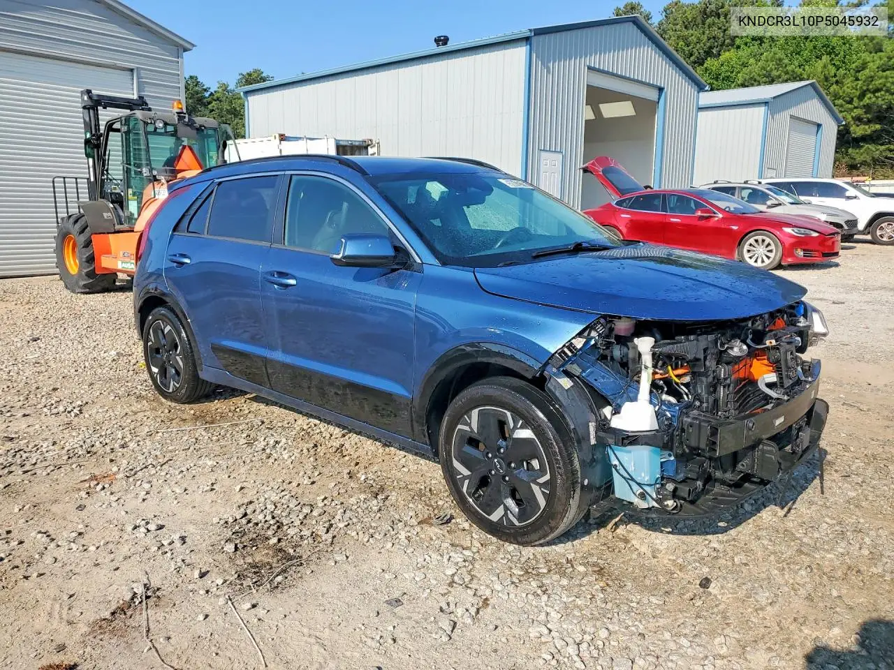 2023 Kia Niro Wind VIN: KNDCR3L10P5045932 Lot: 59612716