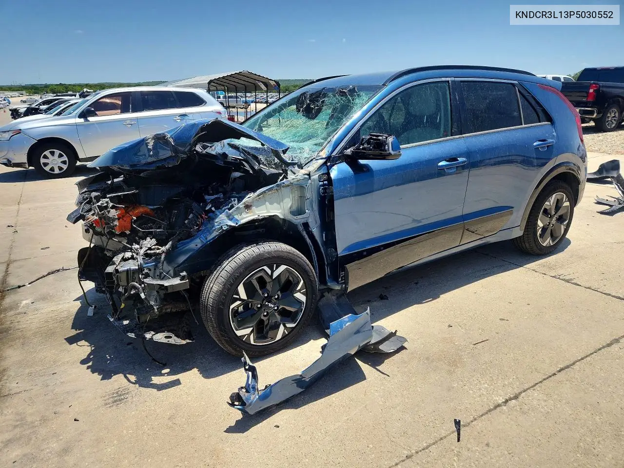 2023 Kia Niro Wind VIN: KNDCR3L13P5030552 Lot: 59812026