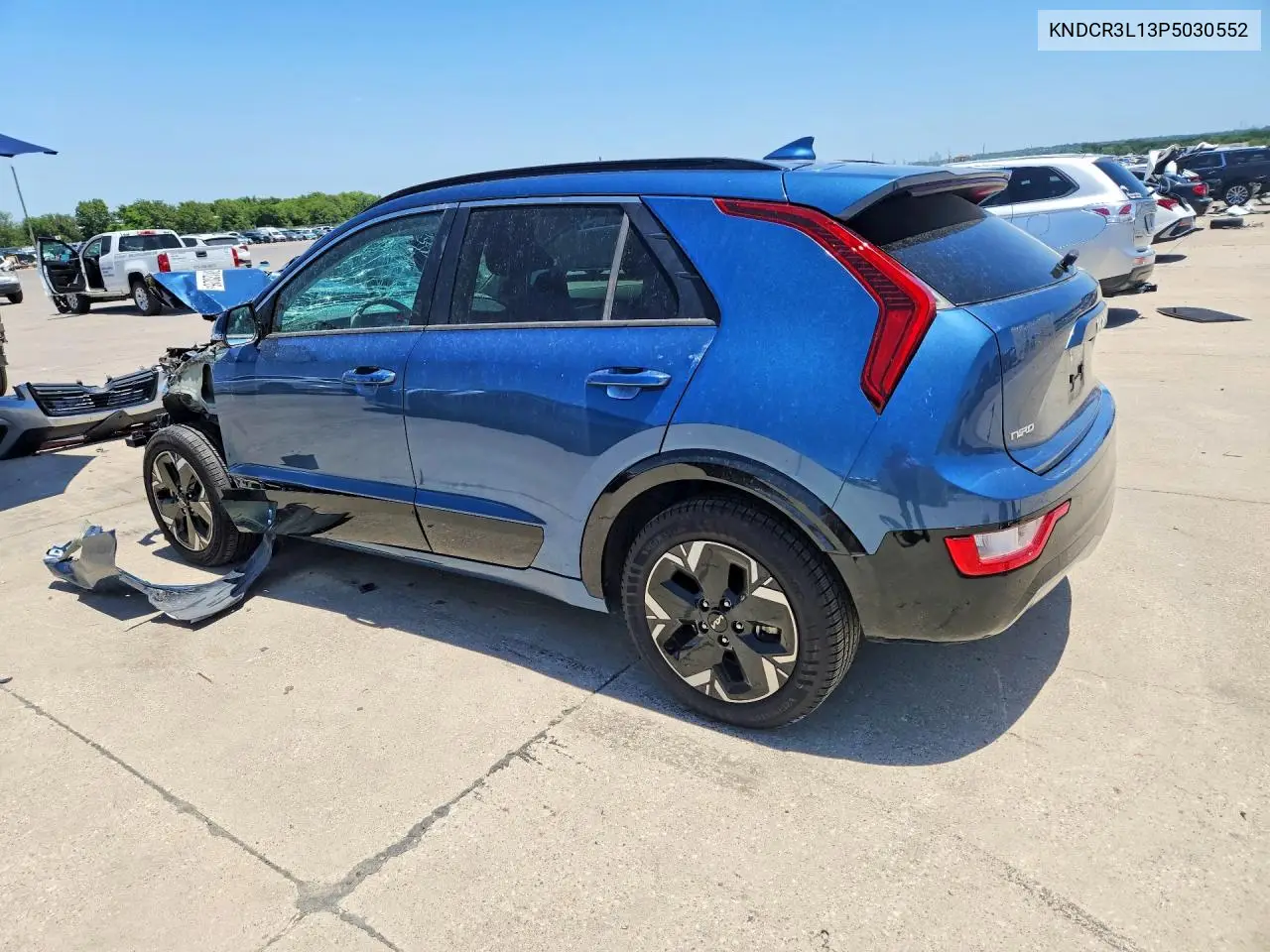 2023 Kia Niro Wind VIN: KNDCR3L13P5030552 Lot: 59812026