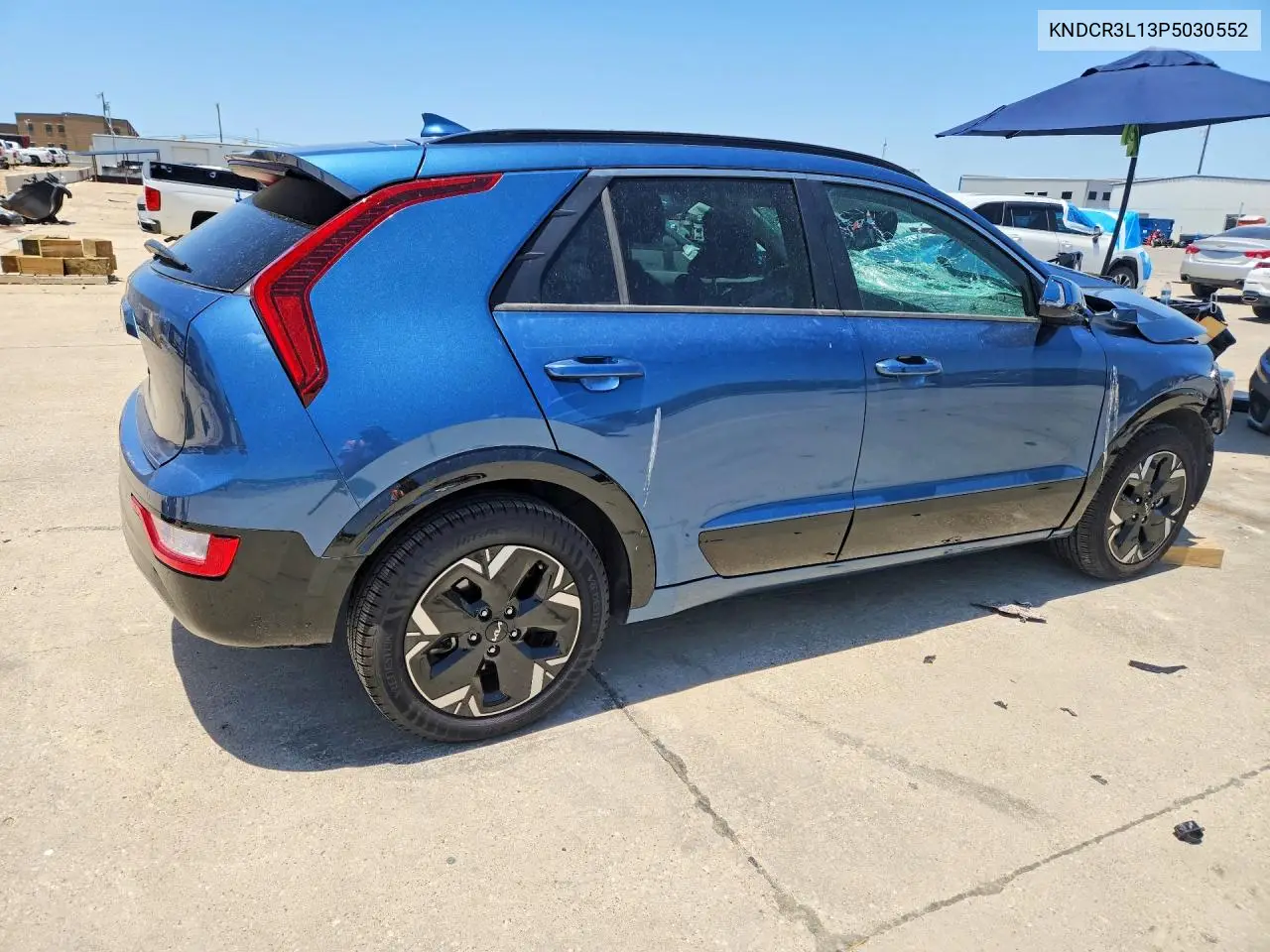 2023 Kia Niro Wind VIN: KNDCR3L13P5030552 Lot: 59812026