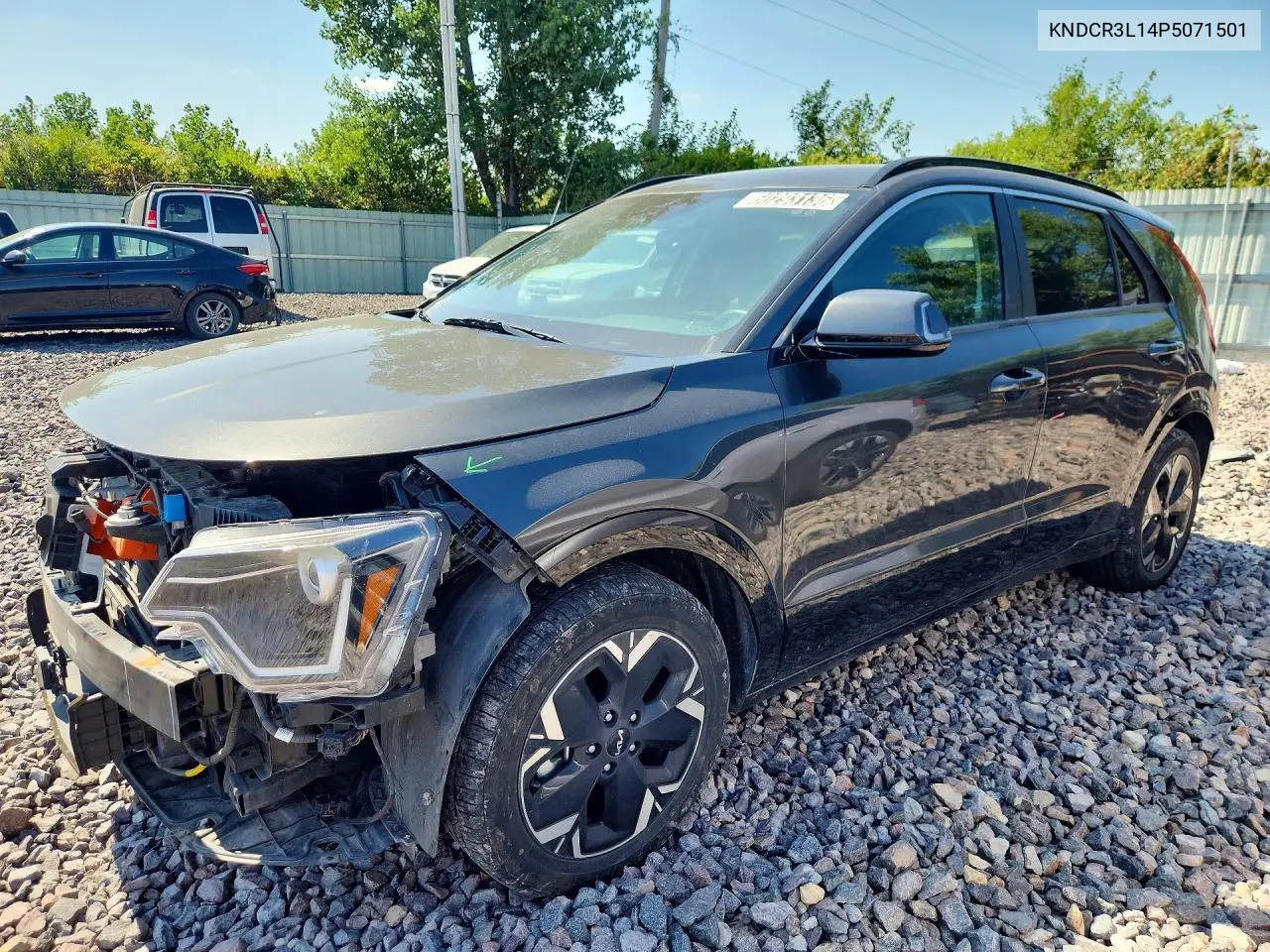 2023 Kia Niro Wind VIN: KNDCR3L14P5071501 Lot: 60293136