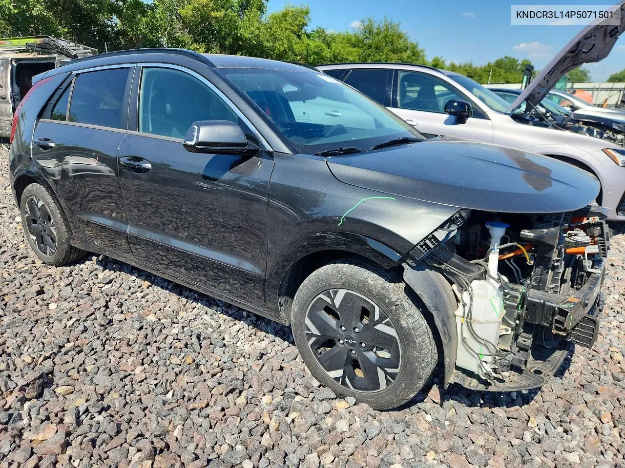 2023 Kia Niro Wind VIN: KNDCR3L14P5071501 Lot: 60293136