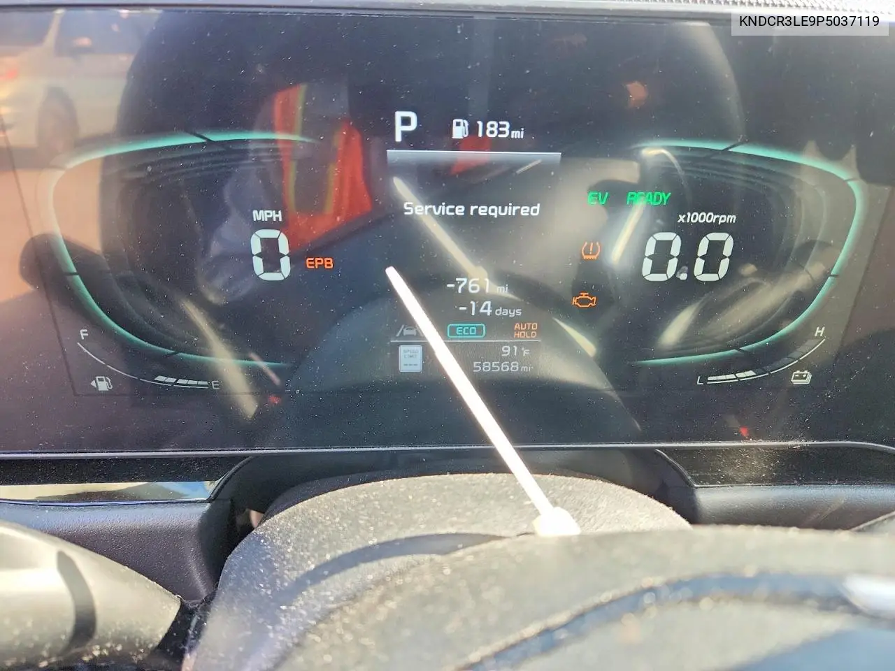 2023 Kia Niro Ex VIN: KNDCR3LE9P5037119 Lot: 60836376