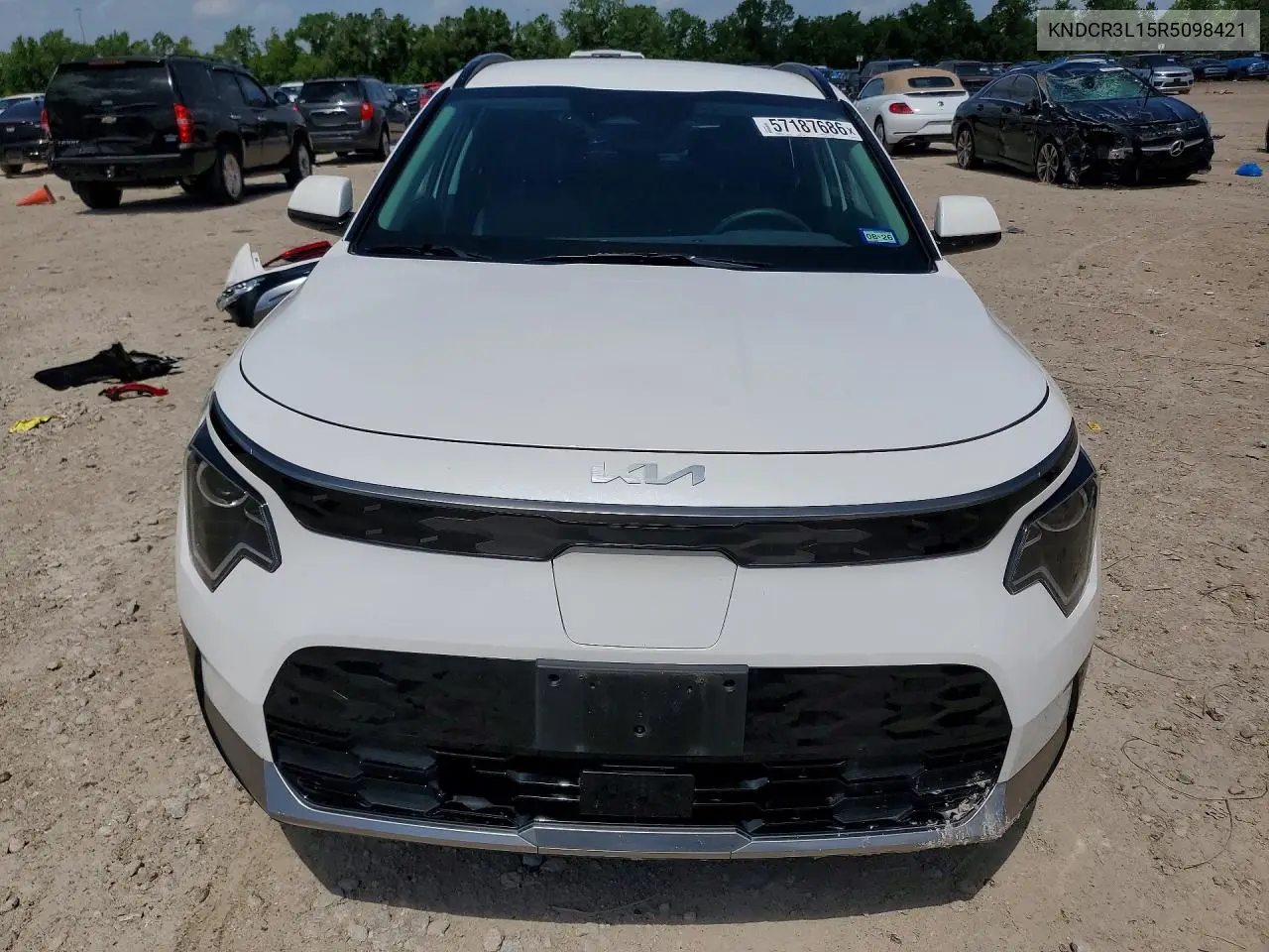 2024 Kia Niro Wind VIN: KNDCR3L15R5098421 Lot: 57187686