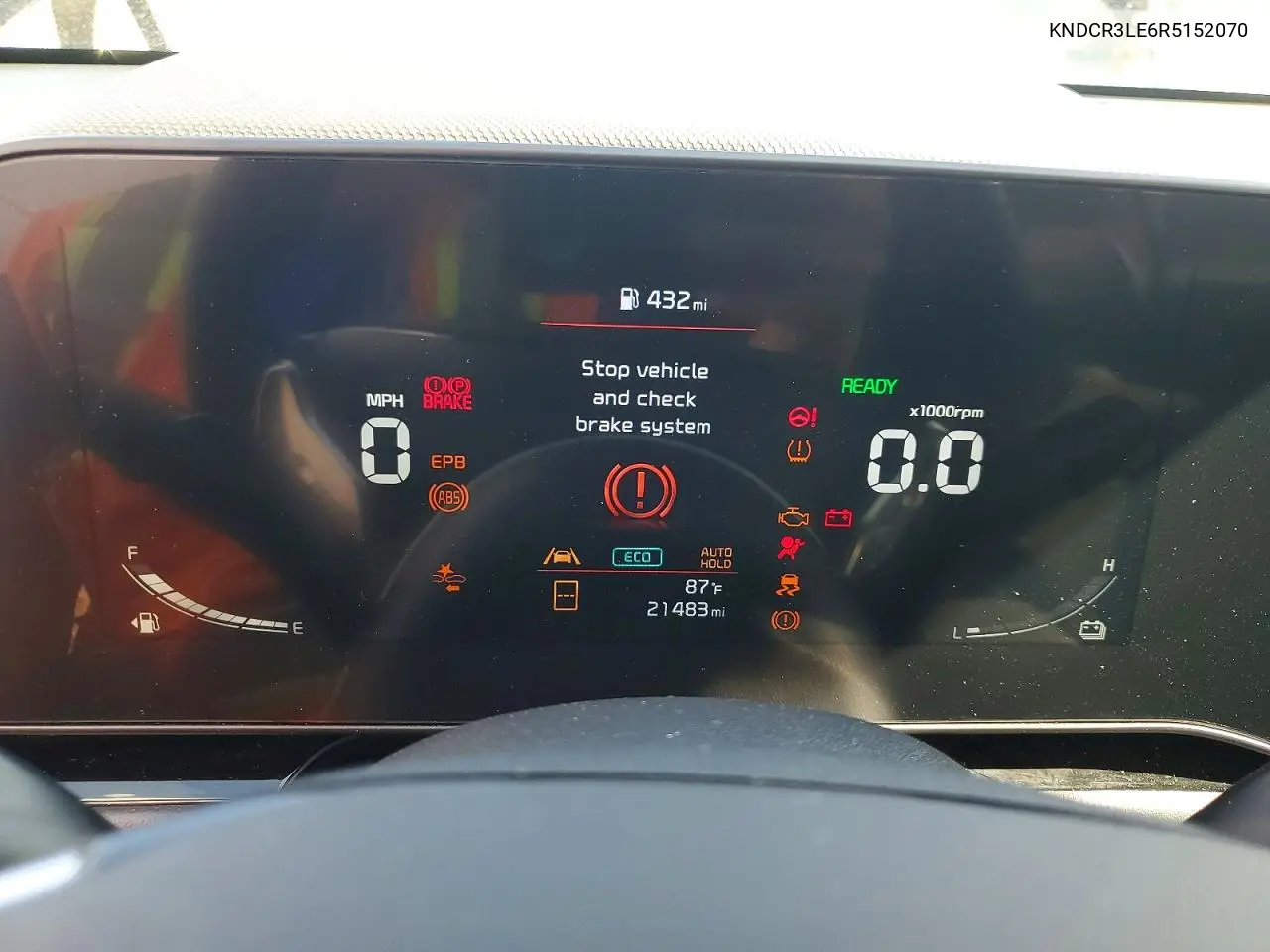 2024 Kia Niro Ex VIN: KNDCR3LE6R5152070 Lot: 57534486
