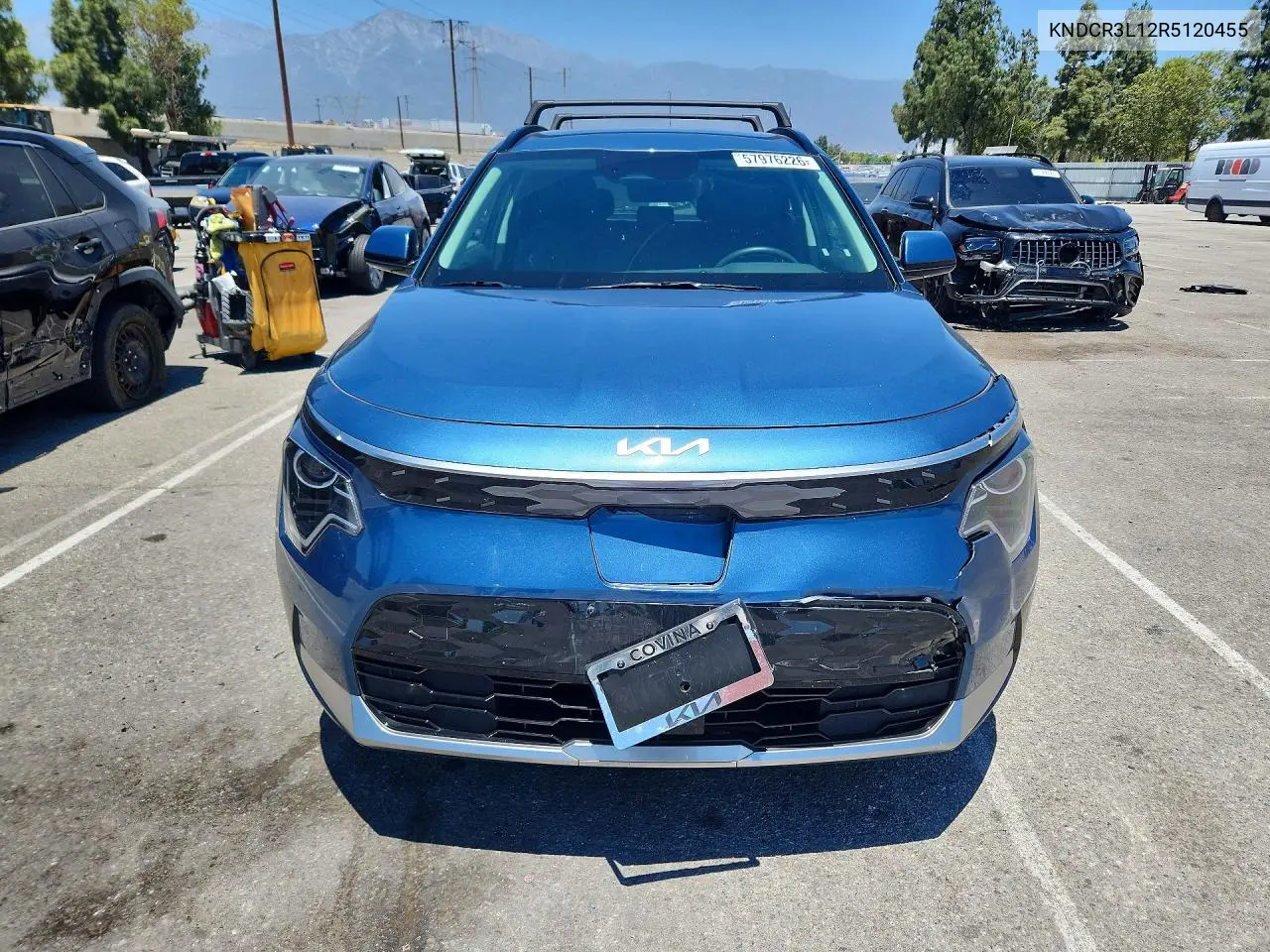 2024 Kia Niro Wind VIN: KNDCR3L12R5120455 Lot: 57976226