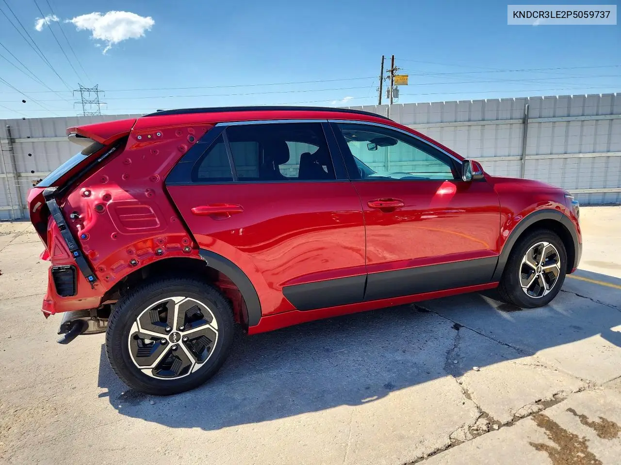 2023 Kia Niro Ex VIN: KNDCR3LE2P5059737 Lot: 59013316