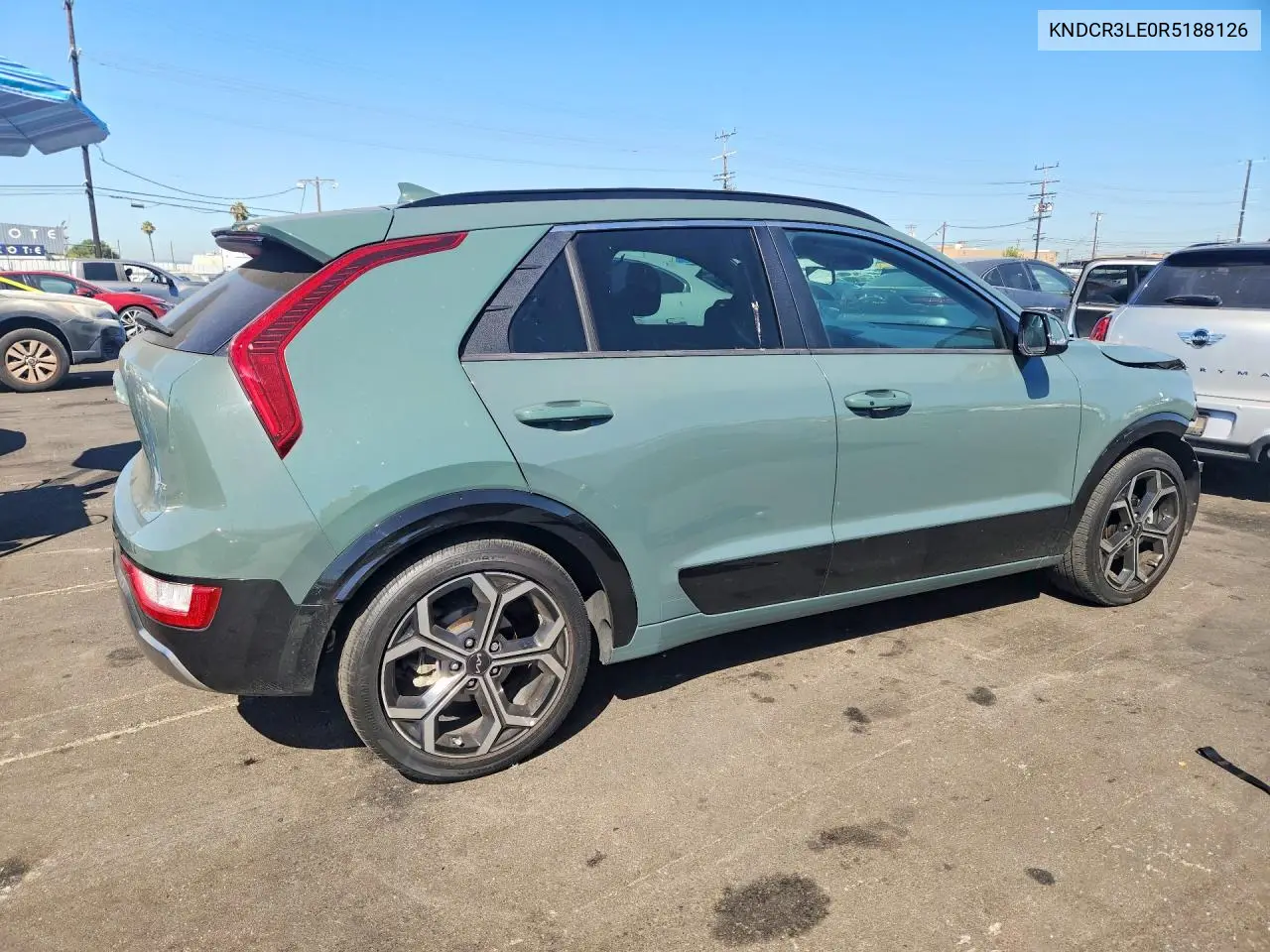 2024 Kia Niro Ex VIN: KNDCR3LE0R5188126 Lot: 60067756
