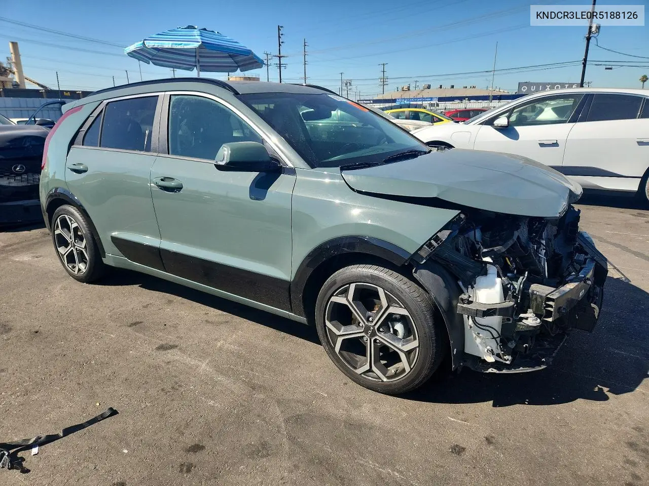 2024 Kia Niro Ex VIN: KNDCR3LE0R5188126 Lot: 60067756