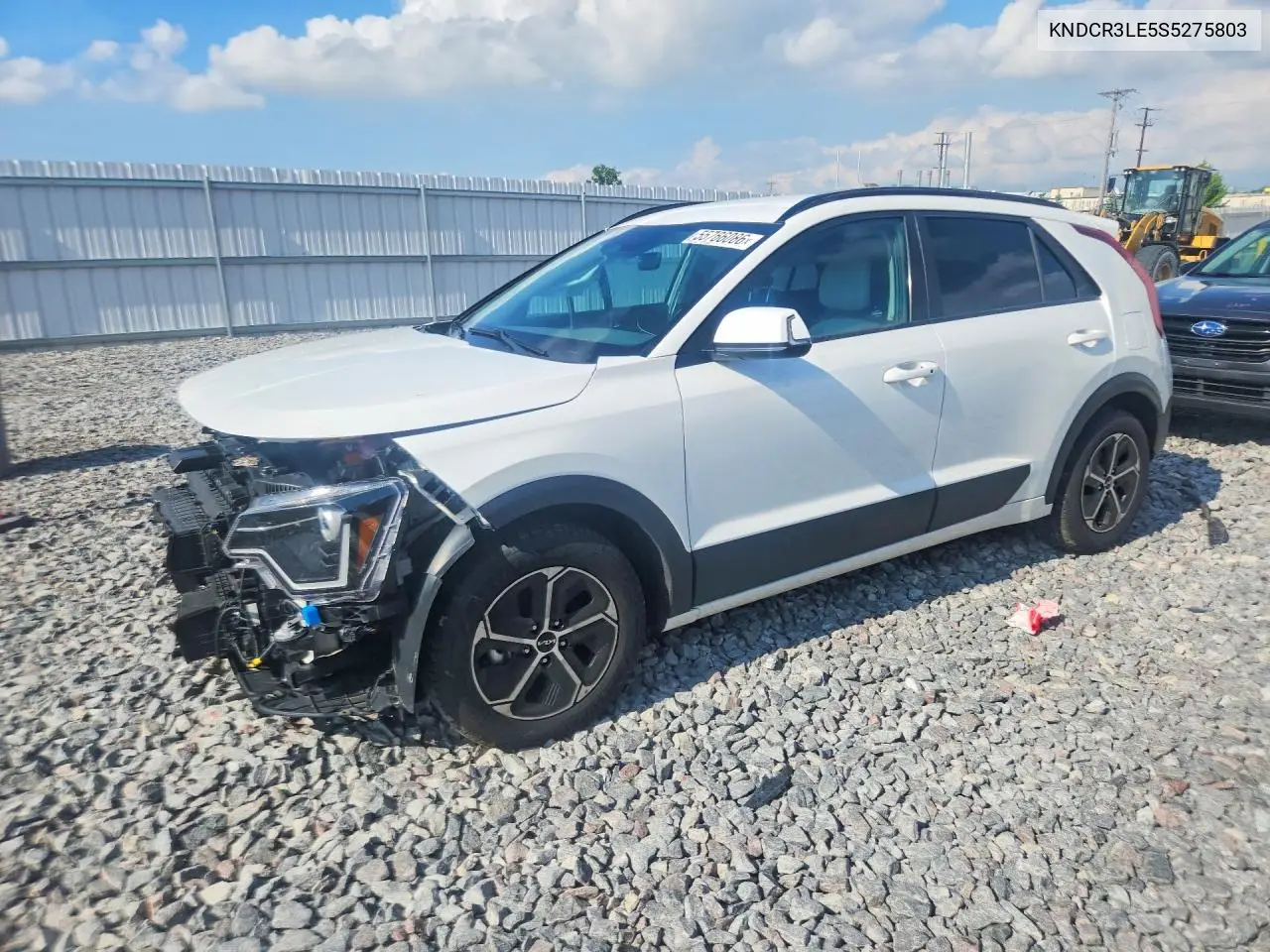 2025 Kia Niro Lx (Phev) VIN: KNDCR3LE5S5275803 Lot: 55766086