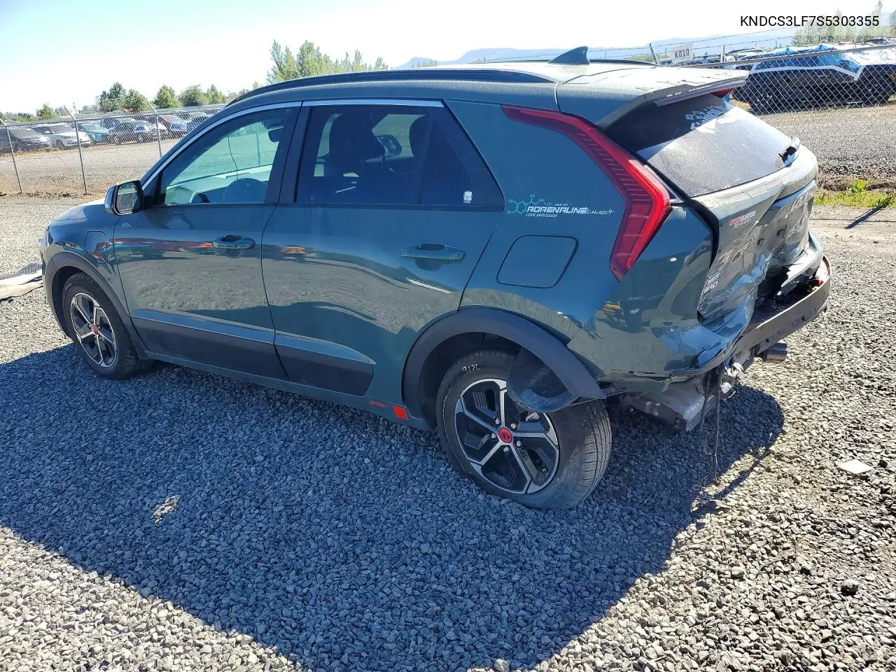 2025 Kia Niro Ex VIN: KNDCS3LF7S5303355 Lot: 55797646