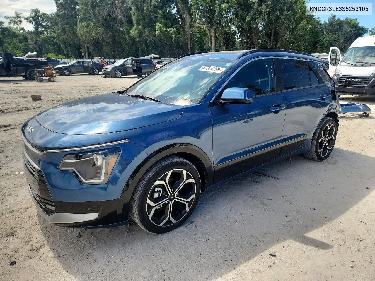 2025 Kia Niro Ex Touring VIN: KNDCR3LE3S5253105 Lot: 57374196