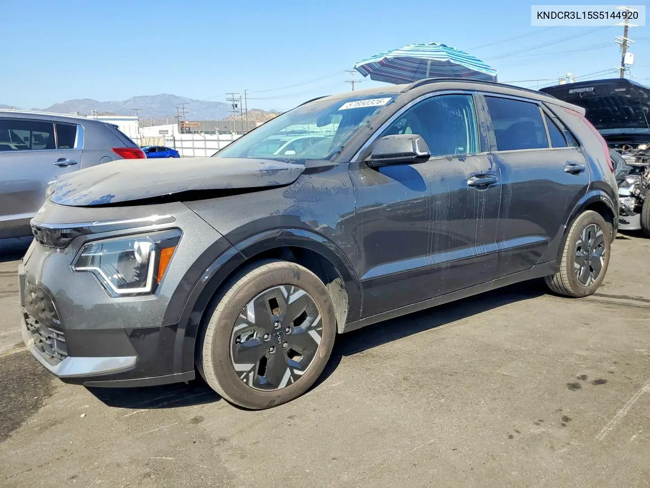 2025 Kia Niro Wind VIN: KNDCR3L15S5144920 Lot: 57850326