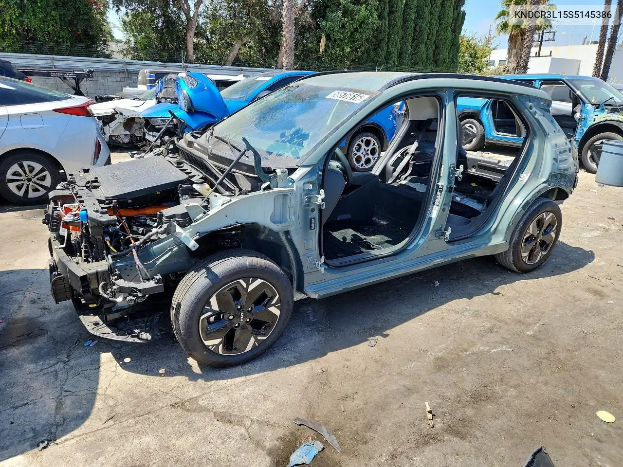 2025 Kia Niro Wind VIN: KNDCR3L15S5145386 Lot: 58576616