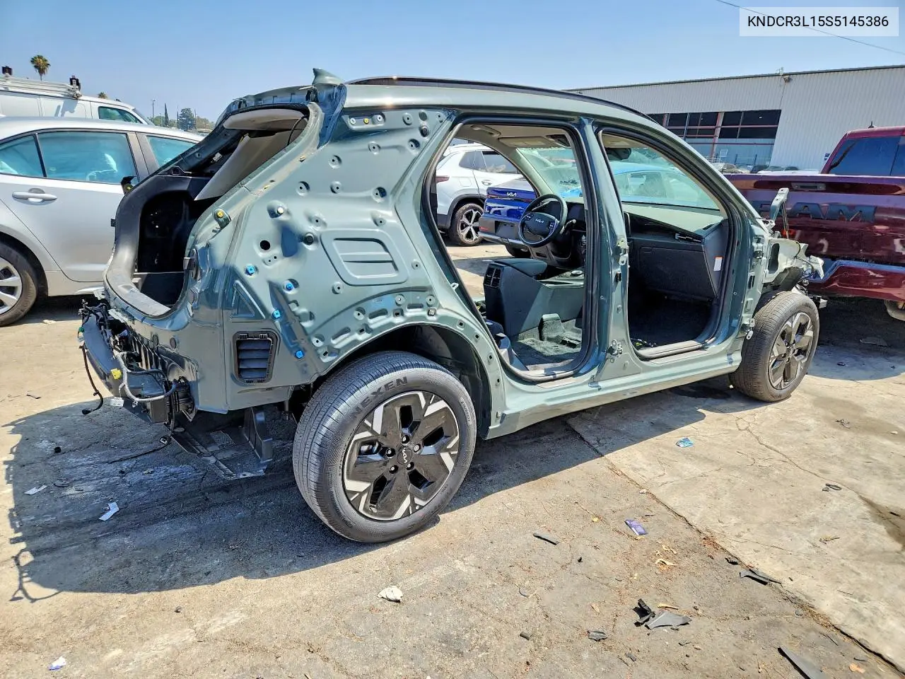 2025 Kia Niro Wind VIN: KNDCR3L15S5145386 Lot: 58576616