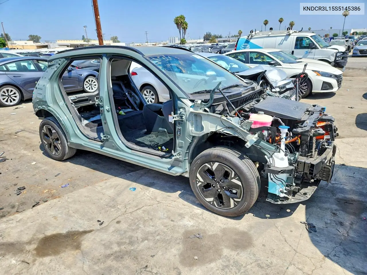 2025 Kia Niro Wind VIN: KNDCR3L15S5145386 Lot: 58576616