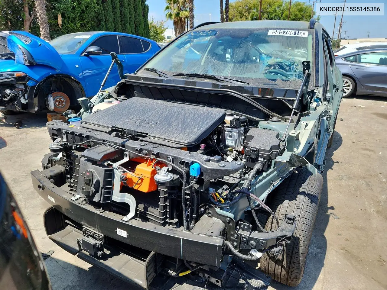 2025 Kia Niro Wind VIN: KNDCR3L15S5145386 Lot: 58576616