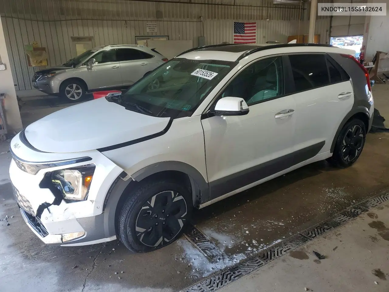 2025 Kia Niro Wave VIN: KNDCT3L15S5132624 Lot: 60153526