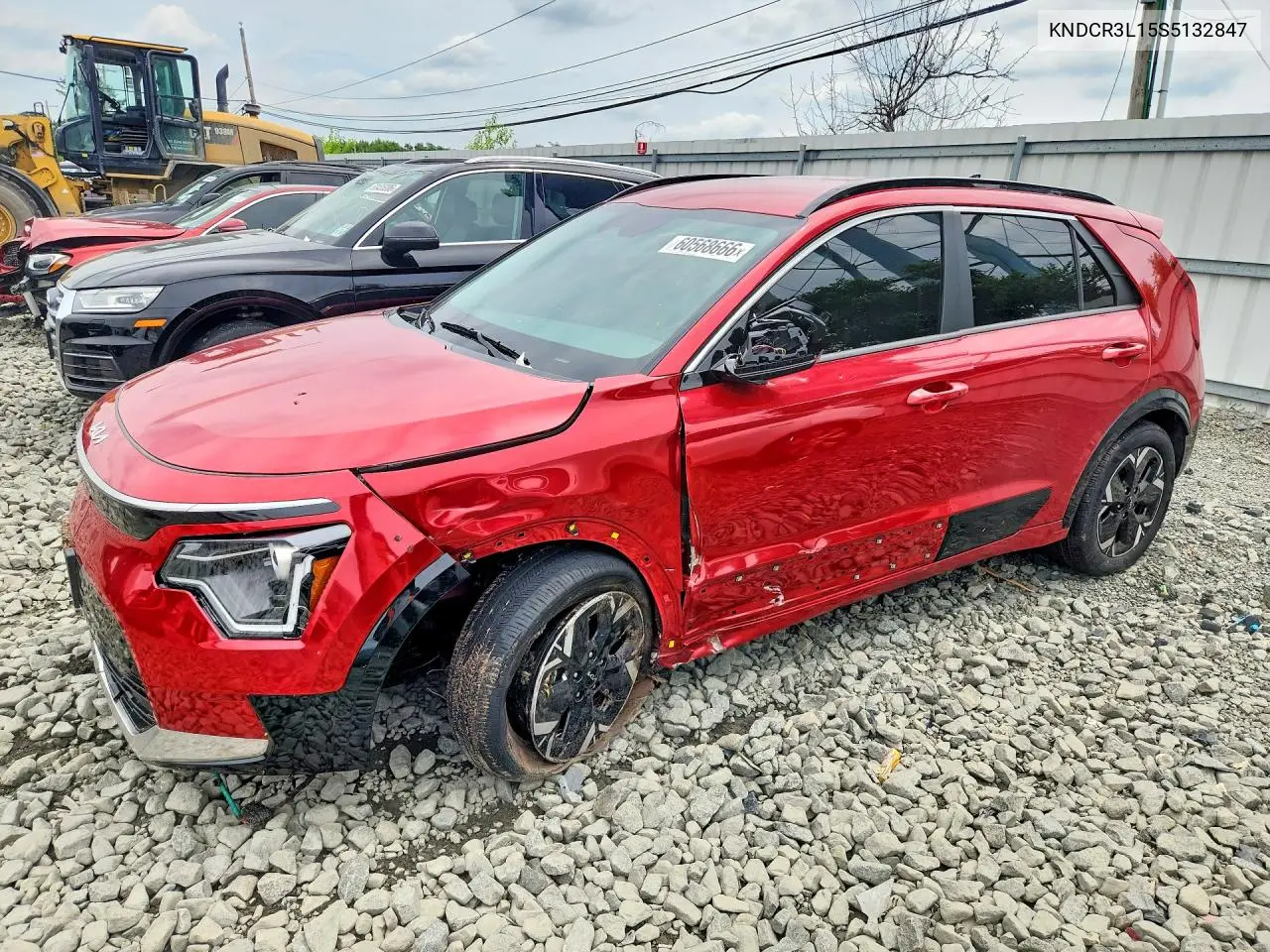 2025 Kia Niro Wind VIN: KNDCR3L15S5132847 Lot: 60568666