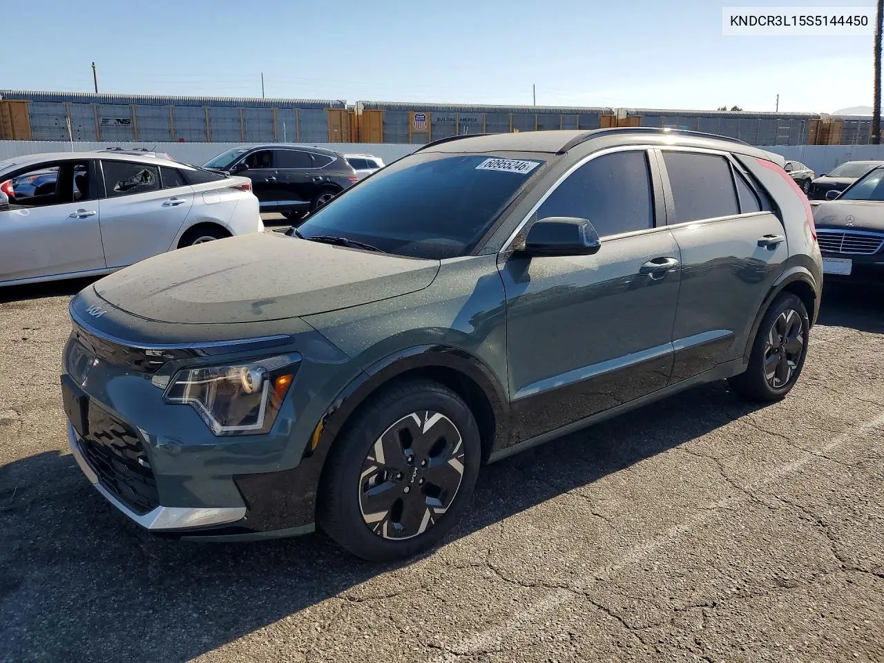 2025 Kia Niro Wind VIN: KNDCR3L15S5144450 Lot: 60955246
