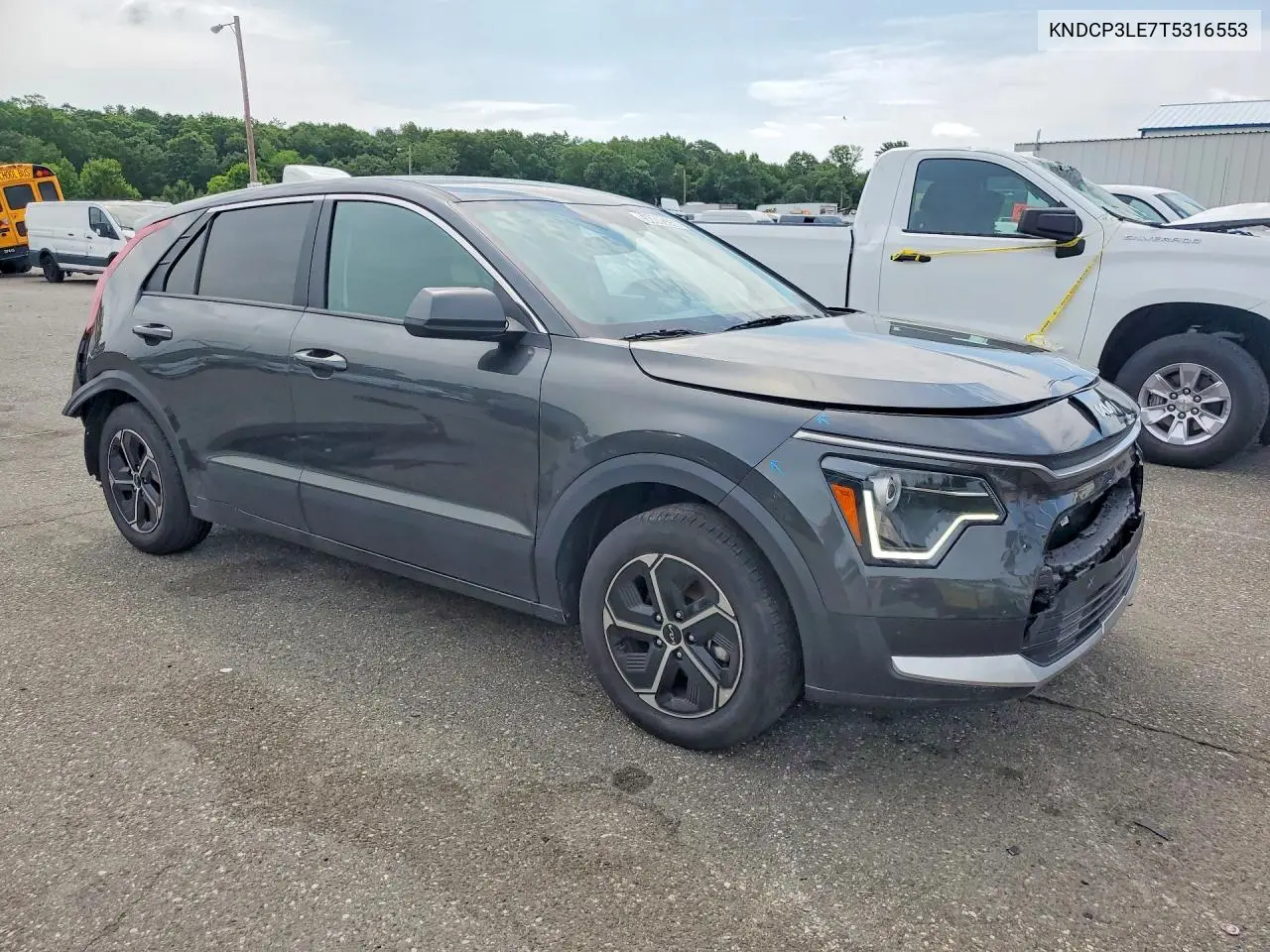 2026 Kia Niro Lx VIN: KNDCP3LE7T5316553 Lot: 58809356