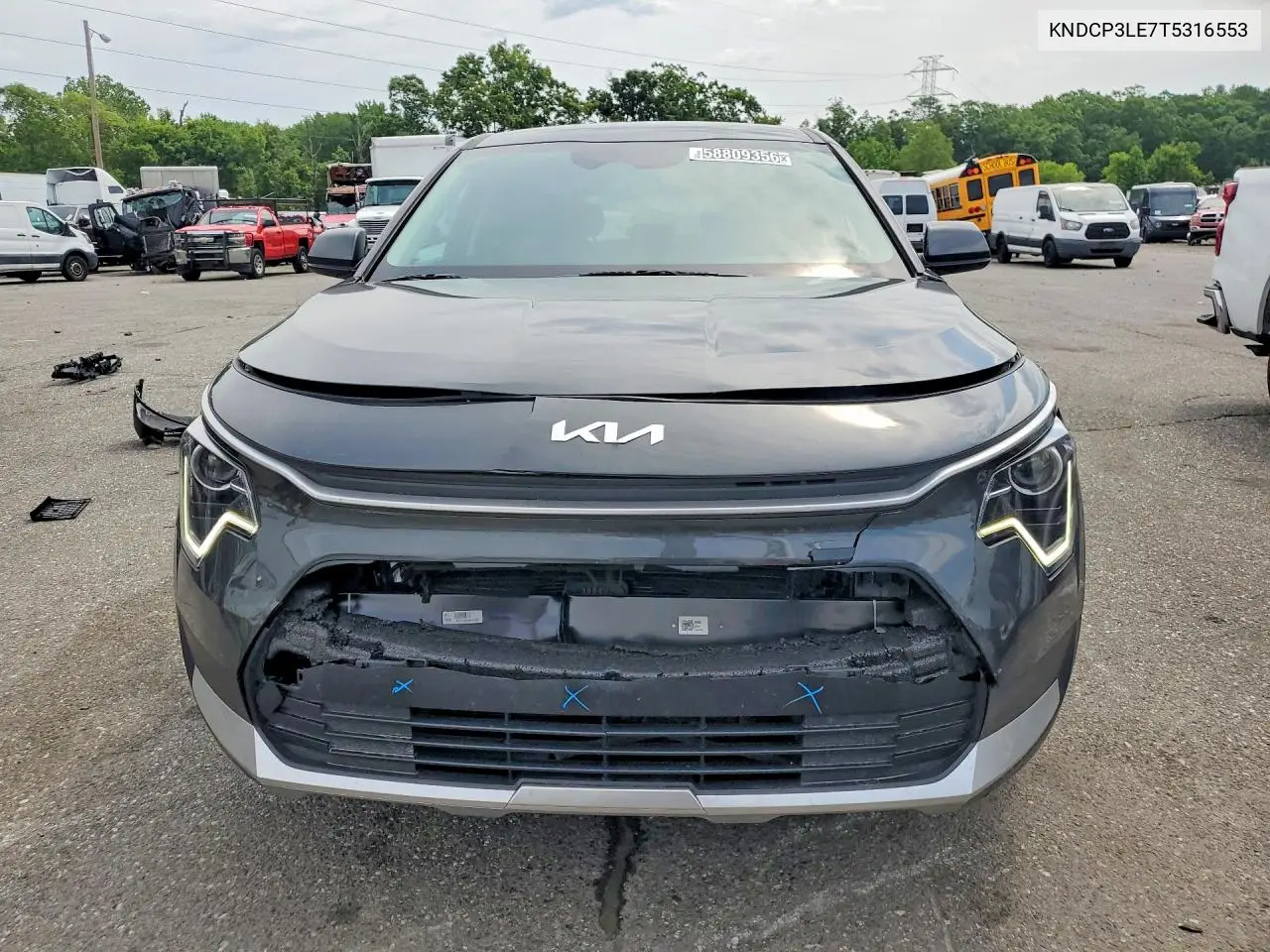 2026 Kia Niro Lx VIN: KNDCP3LE7T5316553 Lot: 58809356